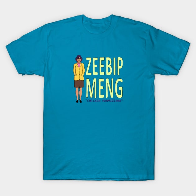 Zeebip Meng T-Shirt by brian wysol